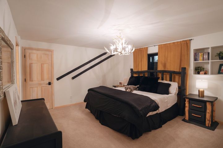 Lower-level bedroom